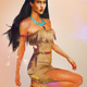 Illustration for article titled Unnervingly realistic portraits of Disney princesses as human beings